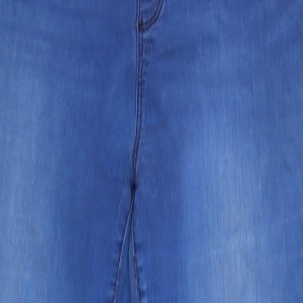 Eden Womens Blue Cotton Jegging Jeans Size 16 Regular