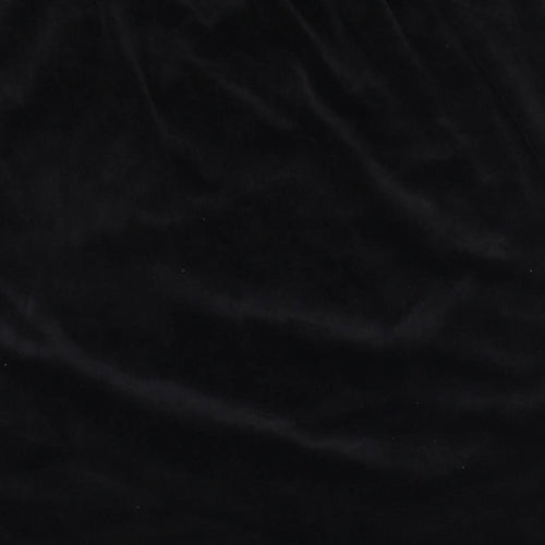 Preworn Womens Black Cotton Straight & Pencil Skirt Size S
