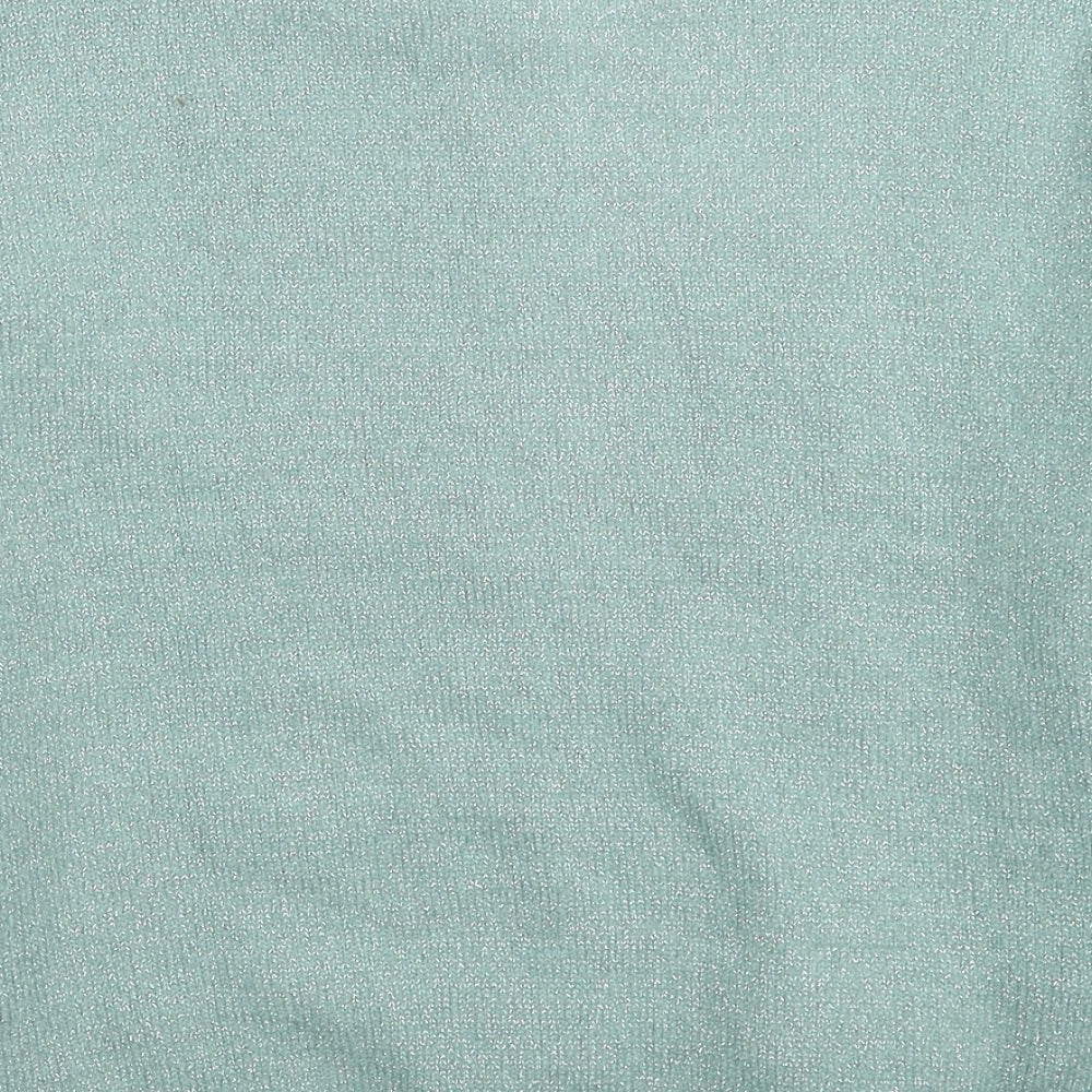 NEXT Womens Blue Round Neck Acrylic Pullover Jumper Size 12