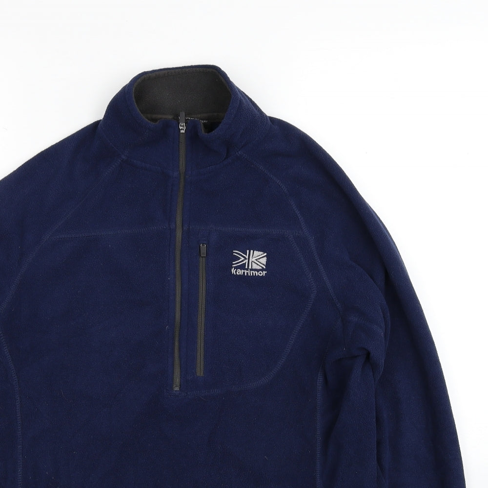 Karrimor Womens Blue Polyester Pullover Sweatshirt Size S Pullover