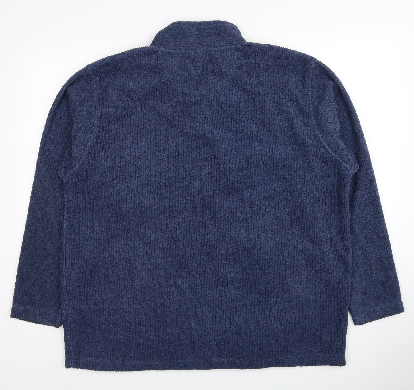 Compliments Womens Blue Jacket Size 18 Zip