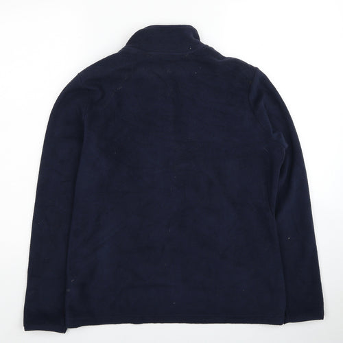 Marks and Spencer Womens Blue Jacket Size 14 Zip