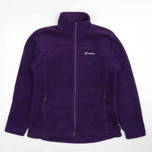 Berghaus Womens Purple Jacket Size 16 Zip