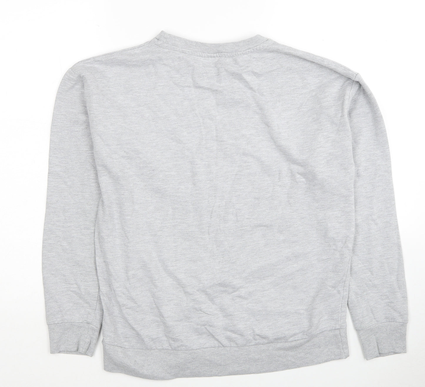 Disney Womens Grey Cotton Pullover Sweatshirt Size 12 Pullover - Disney Lady and the Tramp