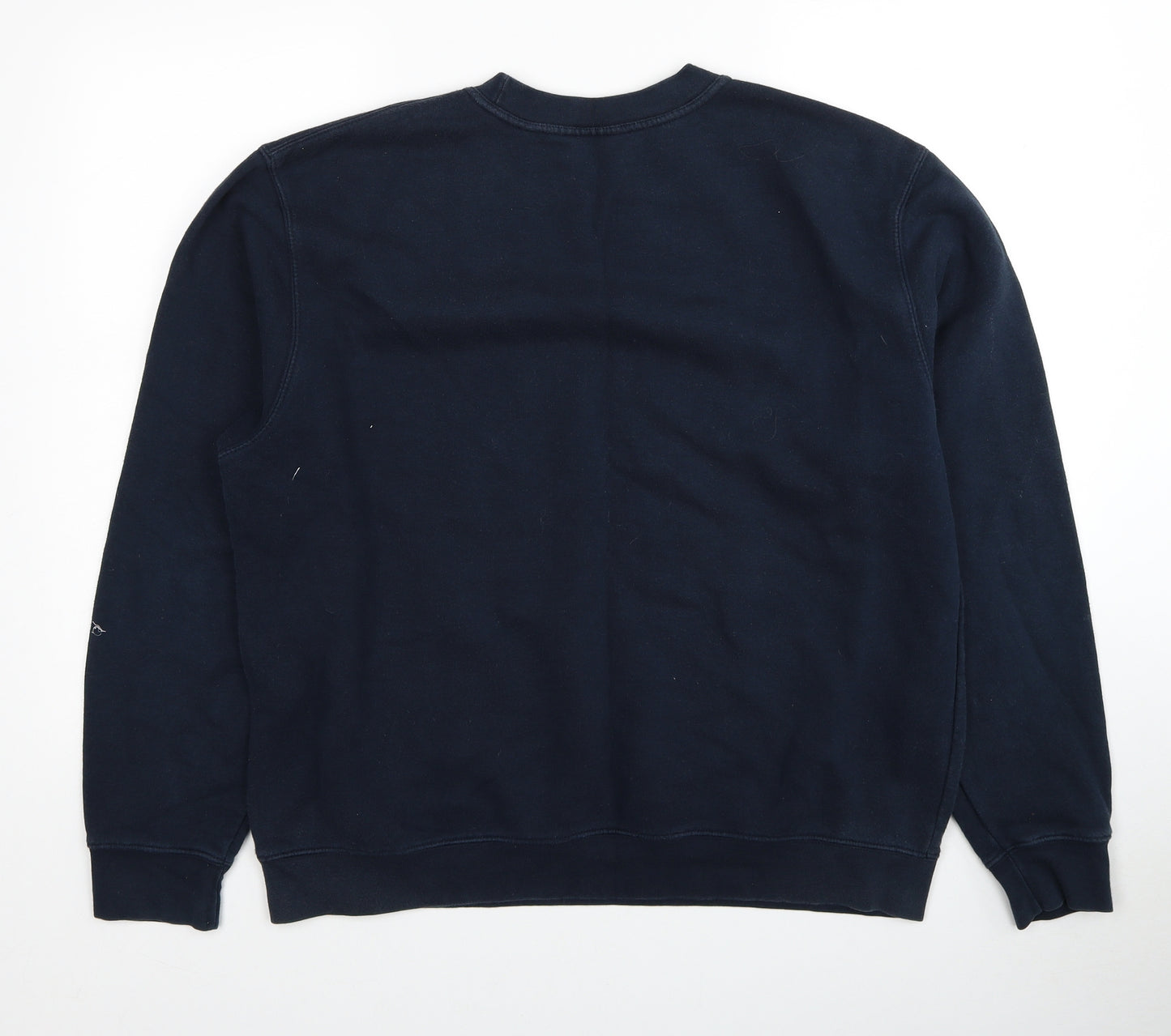 B&C Collection Mens Blue Cotton Pullover Sweatshirt Size XL - Unisex