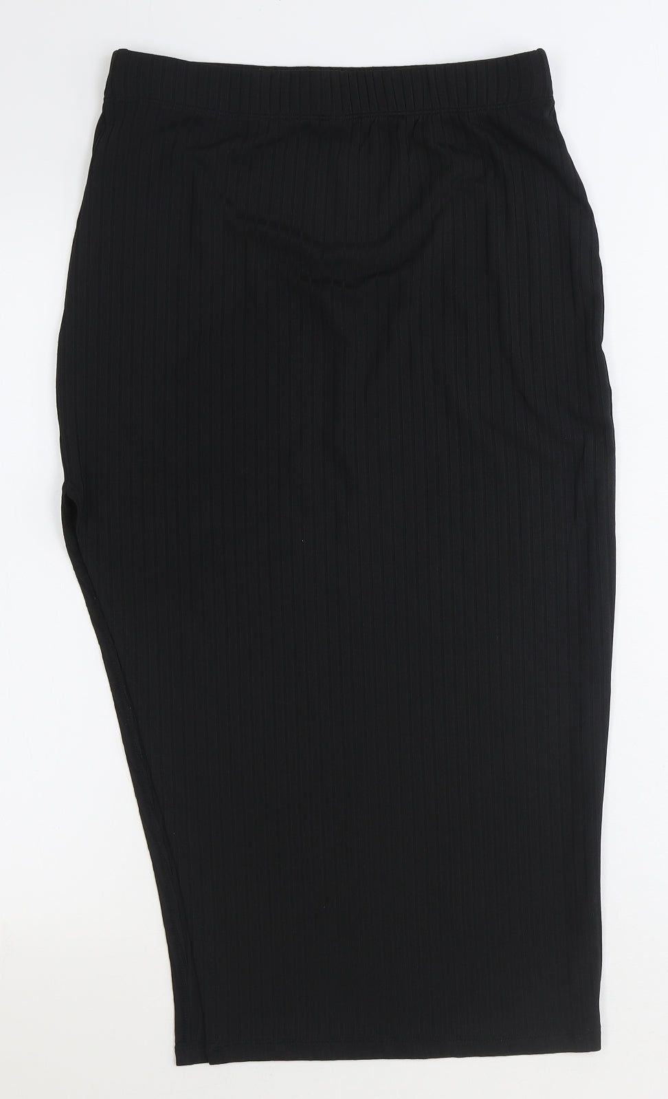 SheIn Womens Black Polyester Straight & Pencil Skirt Size M