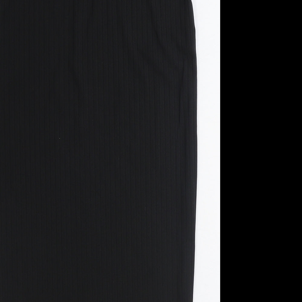 SheIn Womens Black Polyester Straight & Pencil Skirt Size M