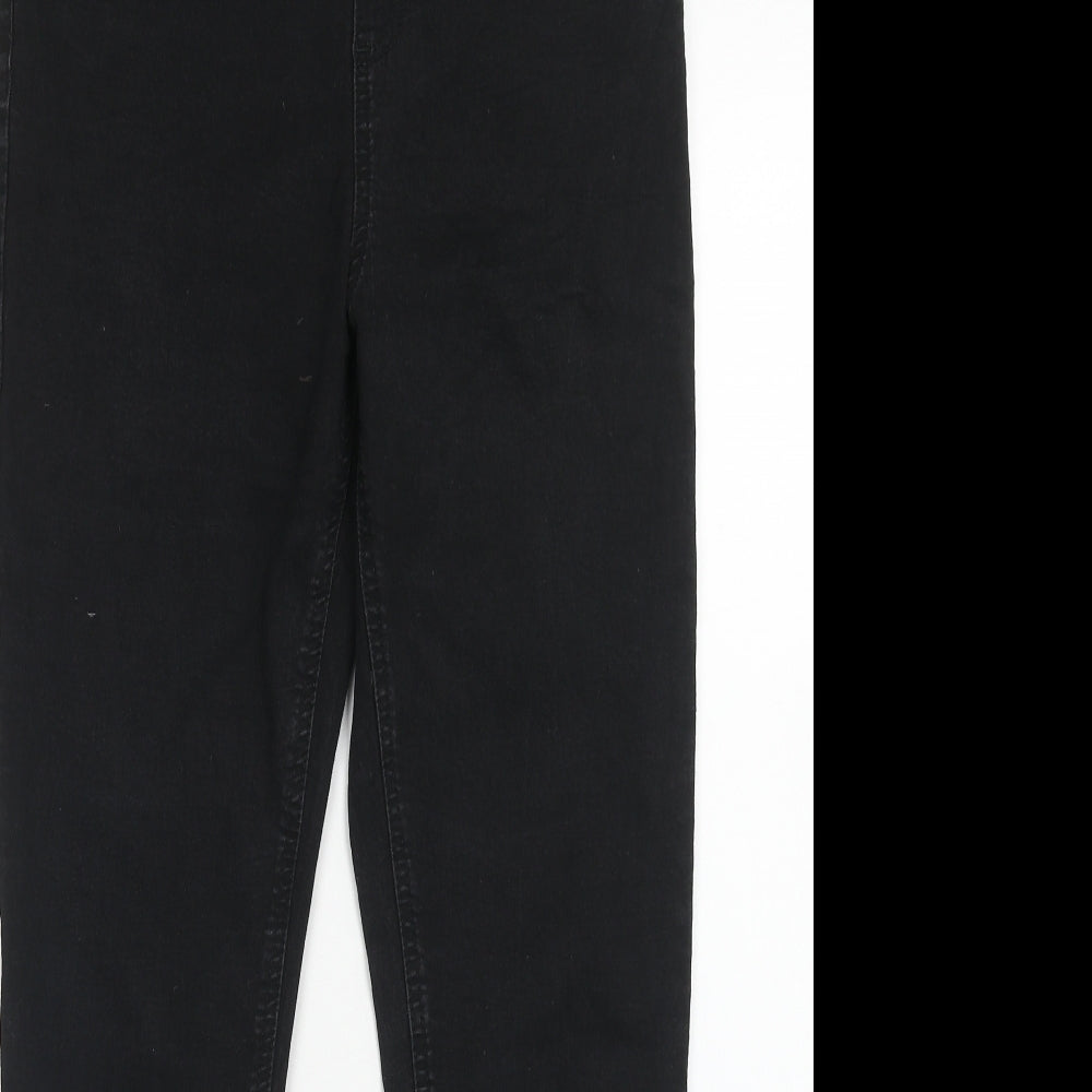 Marks and Spencer Womens Black Cotton Jegging Jeans Size 32 in Regular
