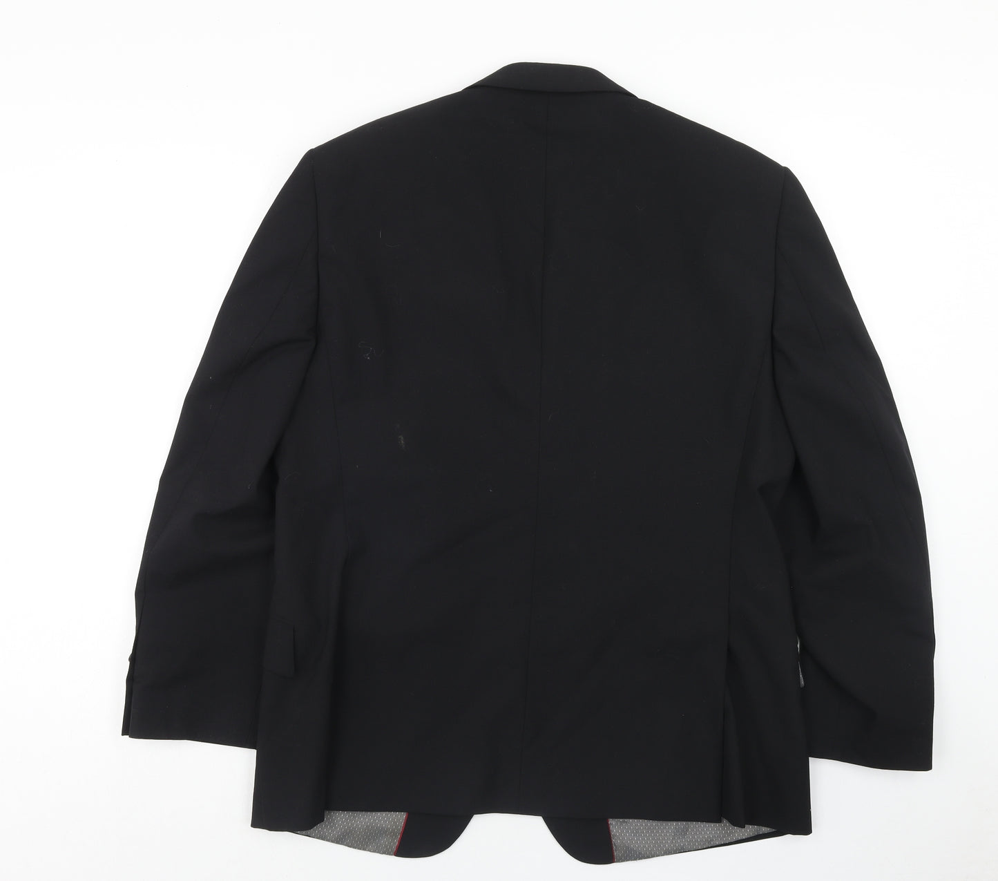 Taylor & Wright Mens Black Wool Jacket Blazer Size 42