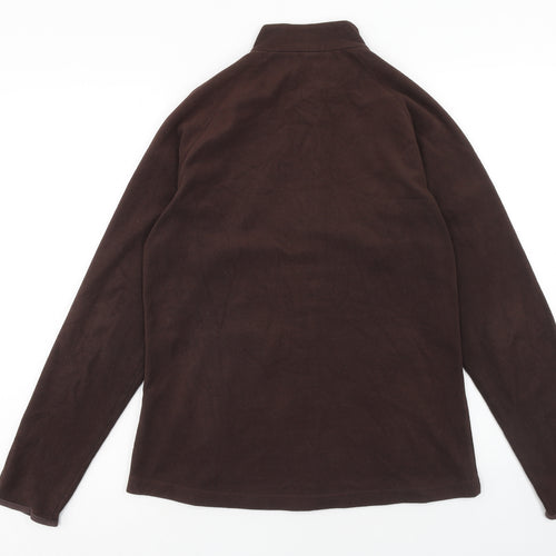 Quechua Womens Brown Jacket Size L Zip