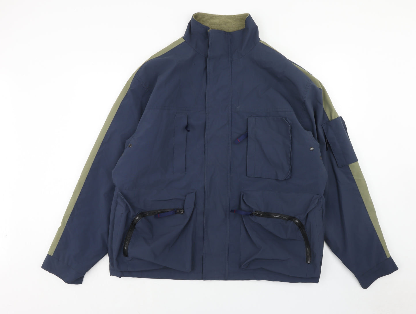 Rivers Edge Mens Blue Jacket Size XL Zip