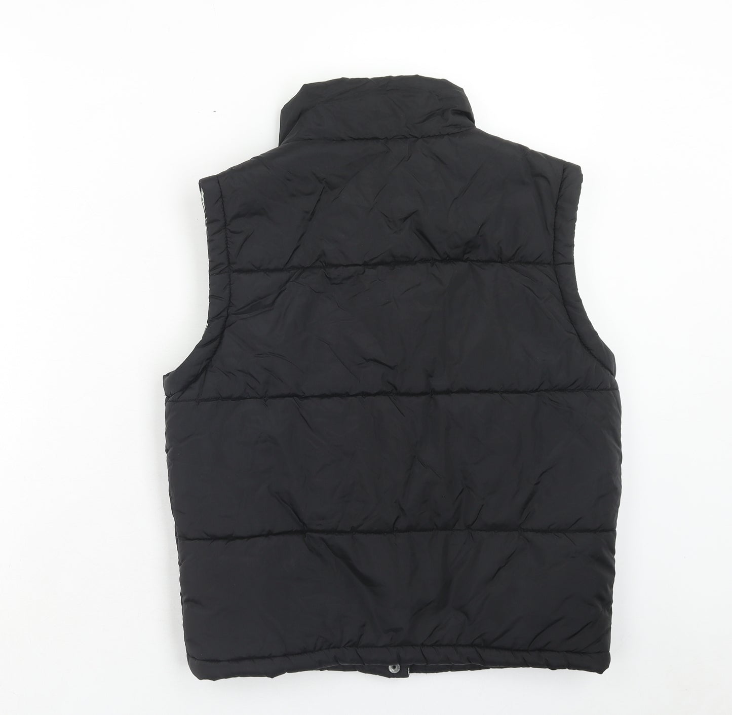 Pepe Jeans Womens Black Gilet Waistcoat Size M Zip