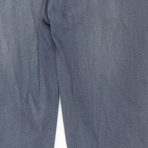 ASOS Mens Blue Cotton Skinny Jeans Size 34 in L32 in Regular Button