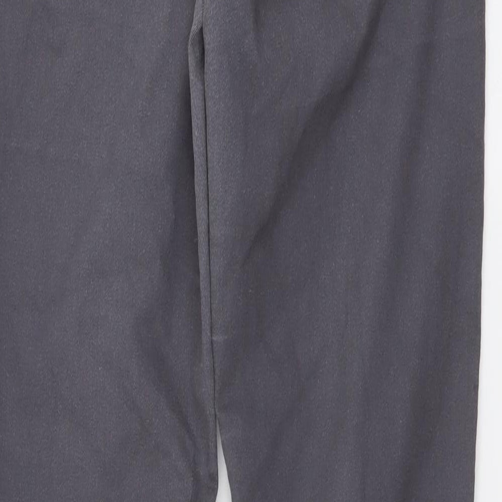 H&M Womens Grey Cotton Skinny Jeans Size S L30 in Regular Button