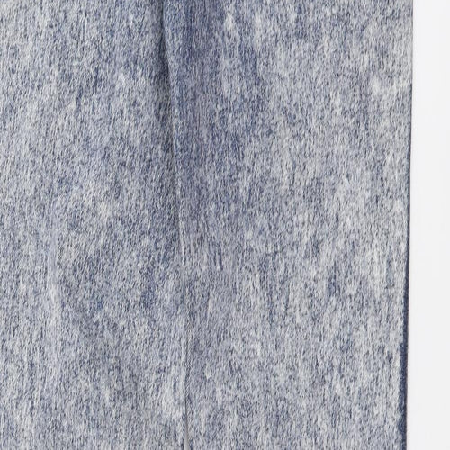 Wrangler Womens Blue Cotton Skinny Jeans Size 12 L32 in Regular Button