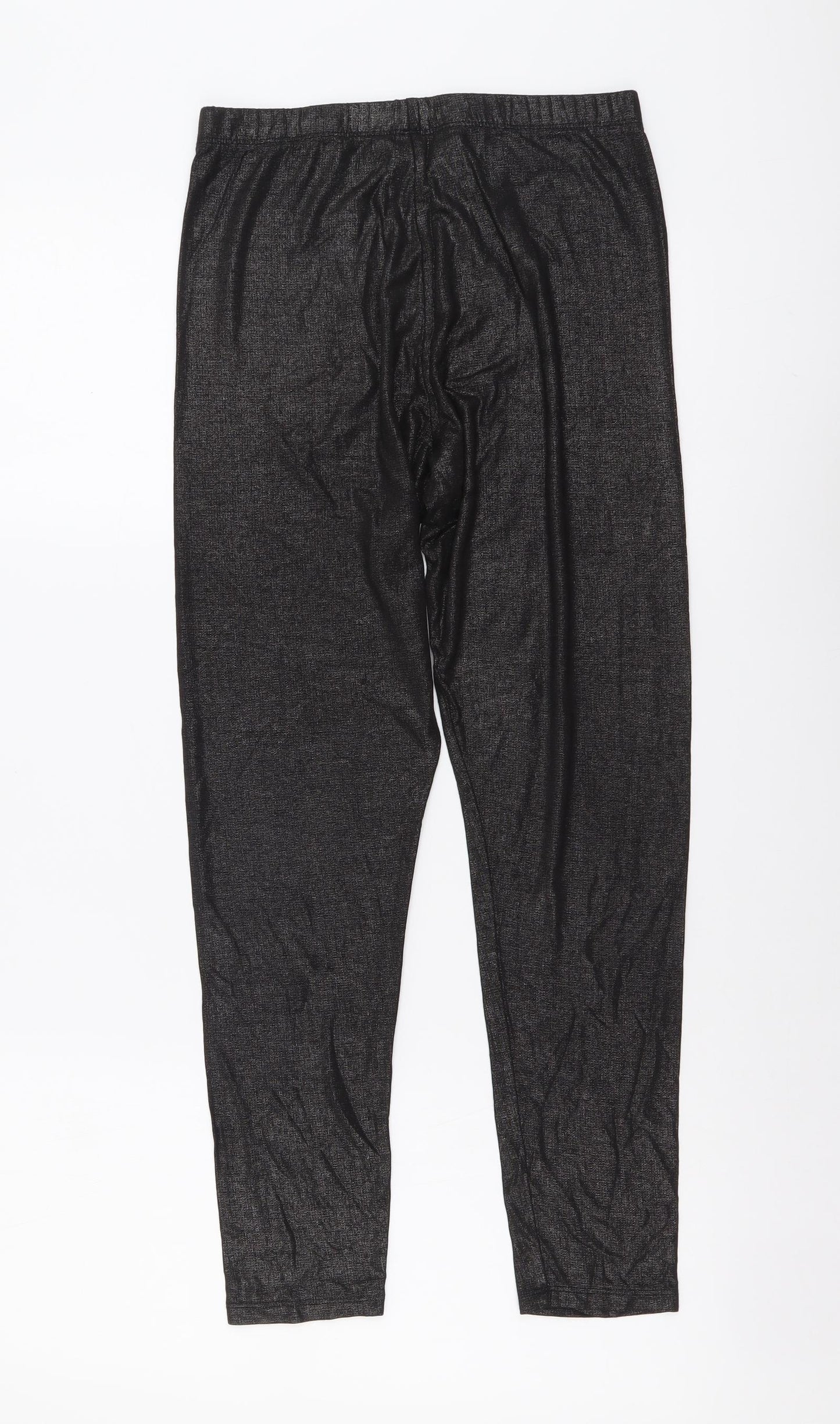 NEXT Womens Black Viscose Jogger Leggings Size 12 L26 in