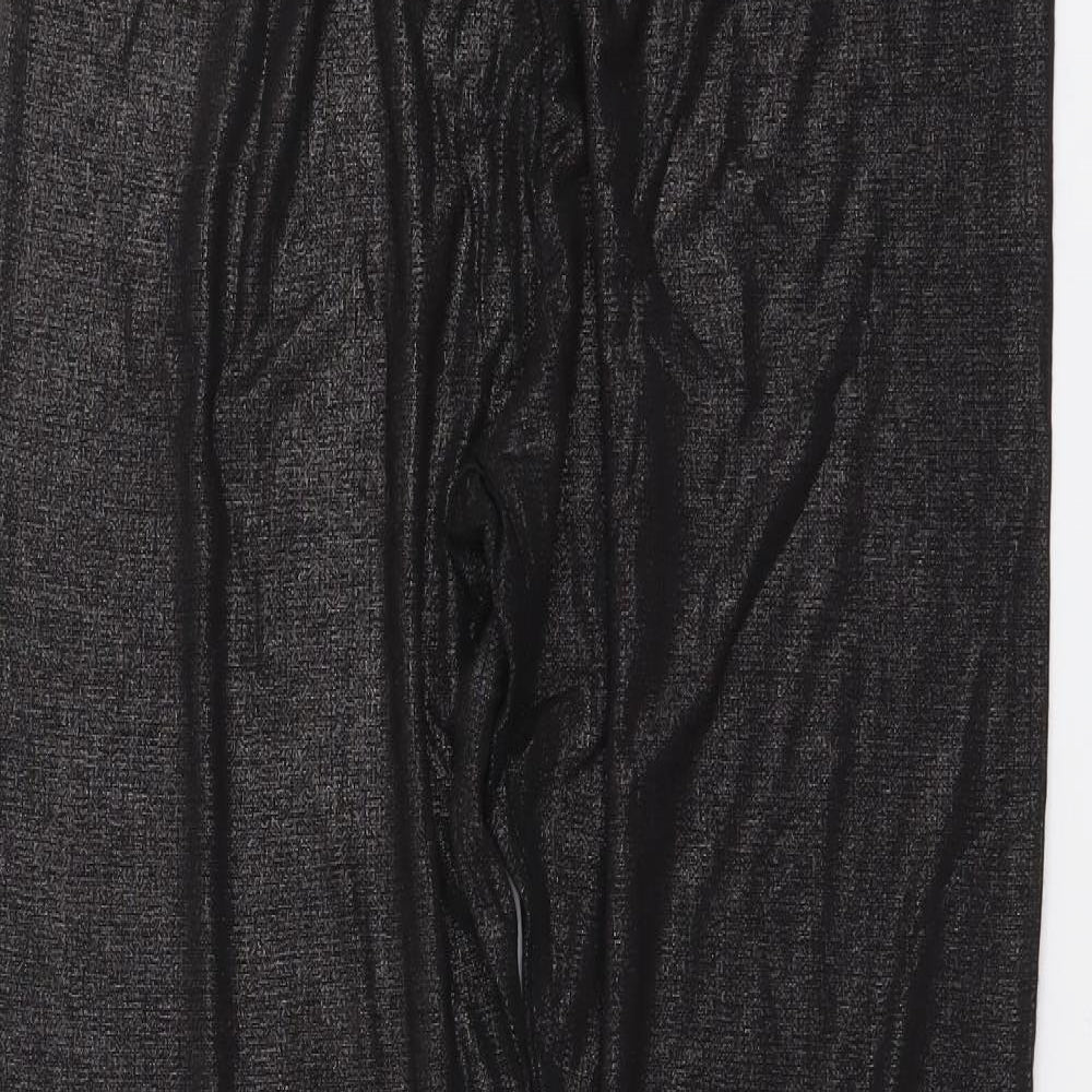 NEXT Womens Black Viscose Jogger Leggings Size 12 L26 in
