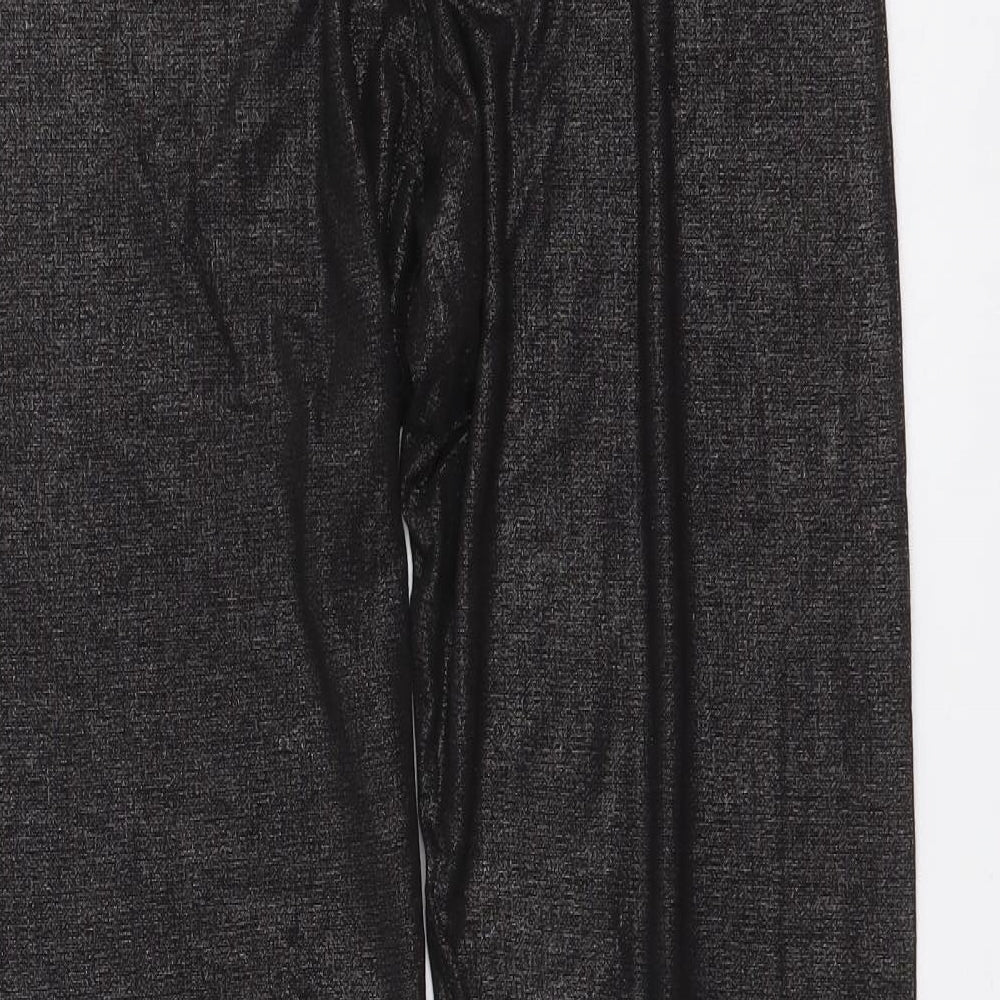 NEXT Womens Black Viscose Jogger Leggings Size 12 L26 in