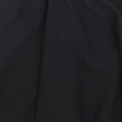 Brigitta Womens Black Polyester Flare Skirt Size 23 in