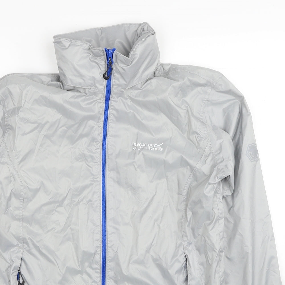 Regatta Mens Silver Jacket Size S Zip