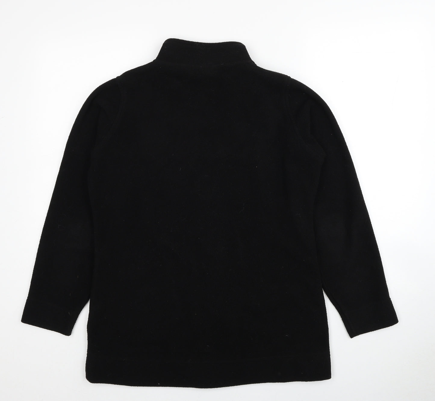 EWM Womens Black Jacket Size 10 Zip