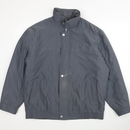EWM Womens Grey Jacket Size L Zip