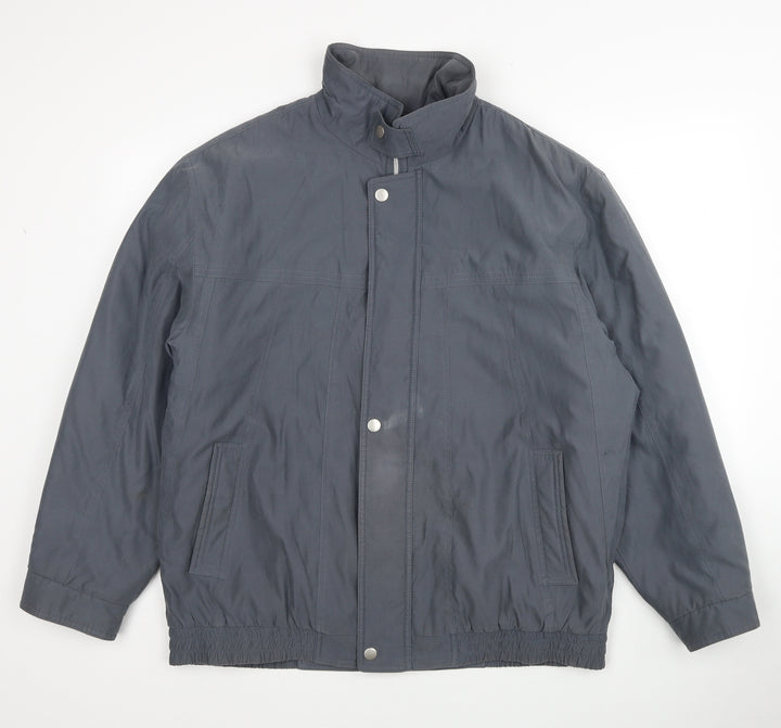 EWM Womens Grey Jacket Size L Zip