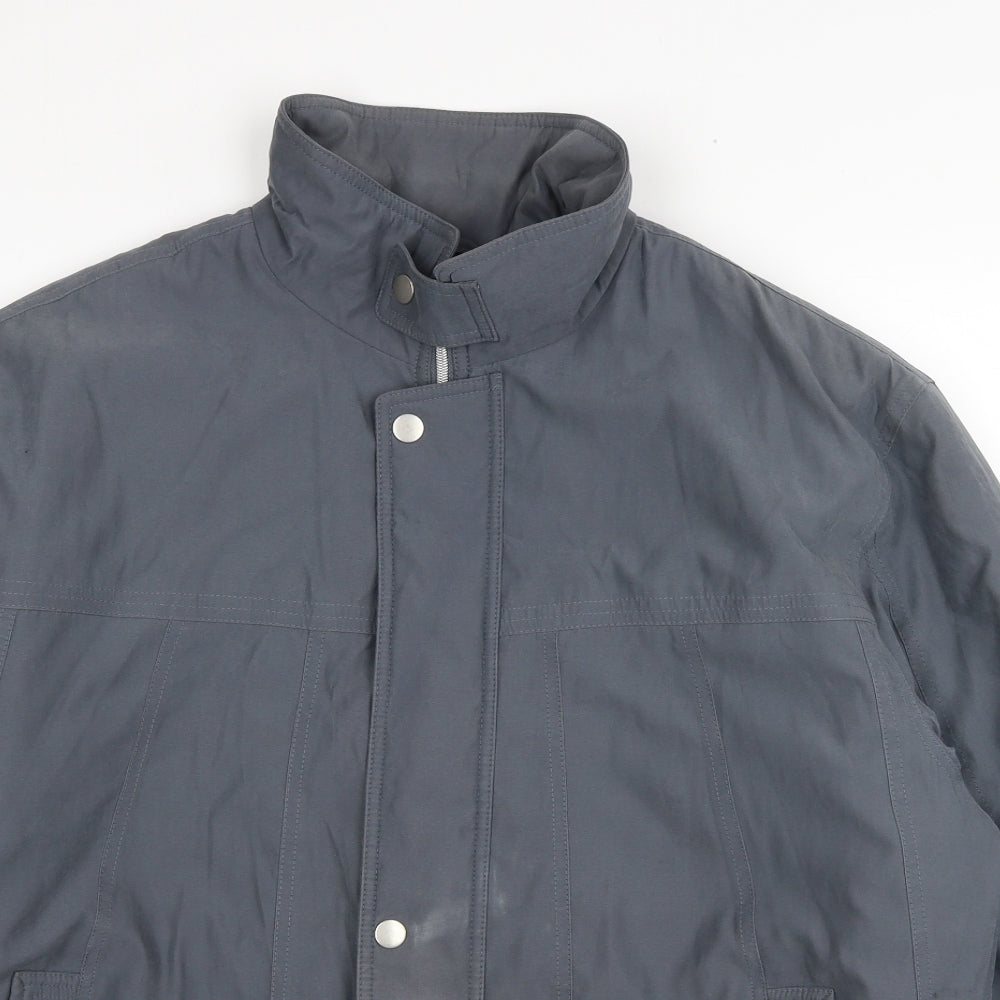 EWM Womens Grey Jacket Size L Zip