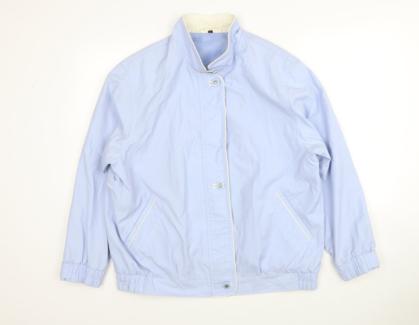 BHS Womens Blue Jacket Size 14 Zip