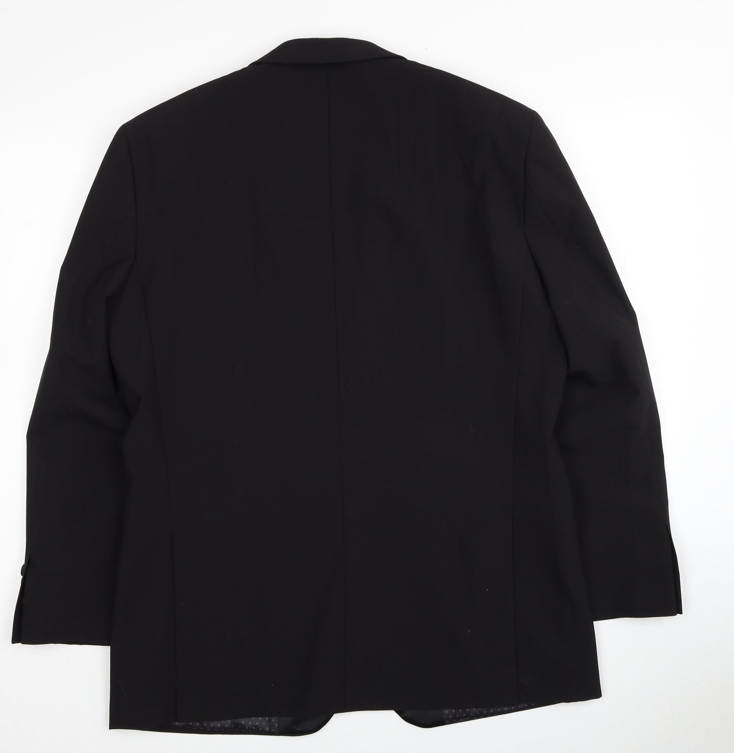 1860 Limited Edition Mens Black Wool Jacket Blazer Size 40