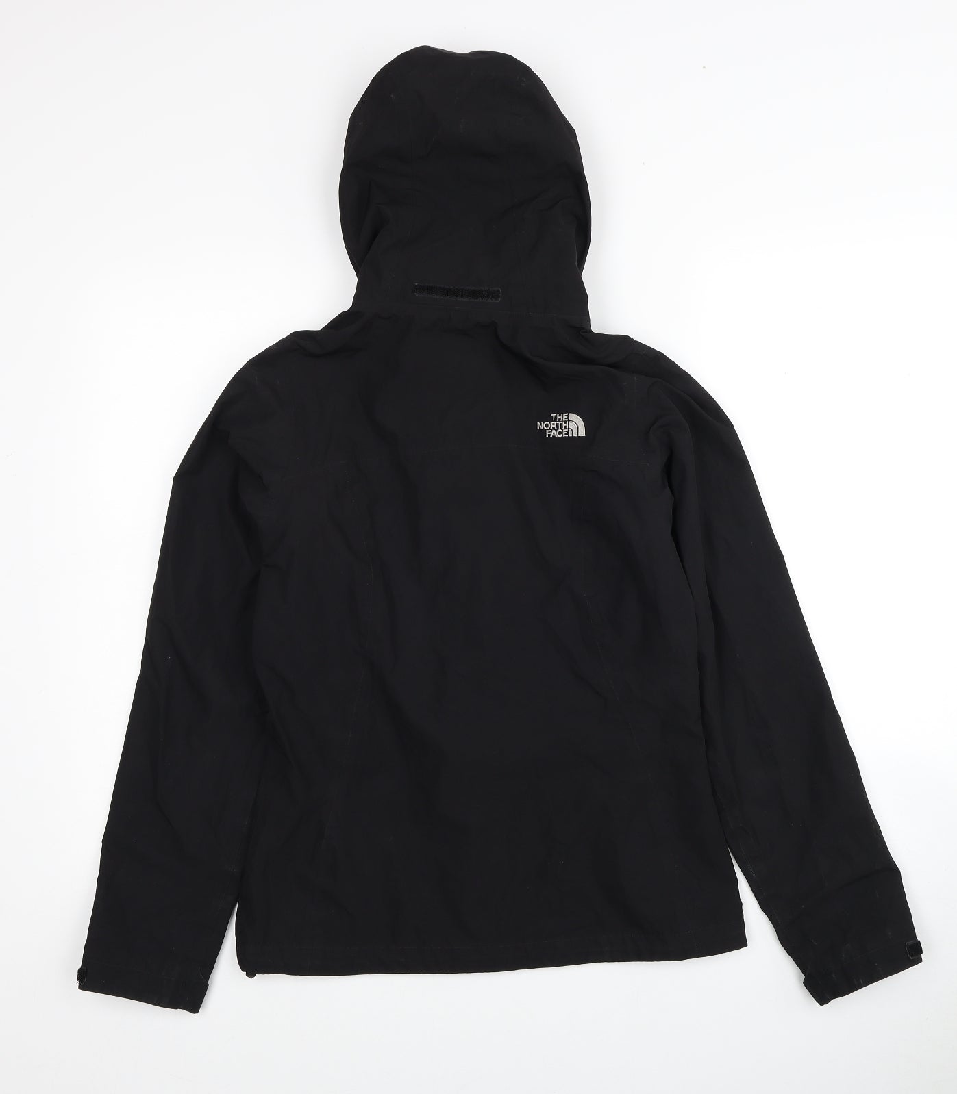 The North Face Womens Black Windbreaker Jacket Size XS Zip