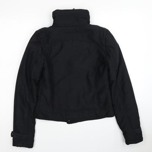 Stradivarius Womens Black Jacket Size M Zip