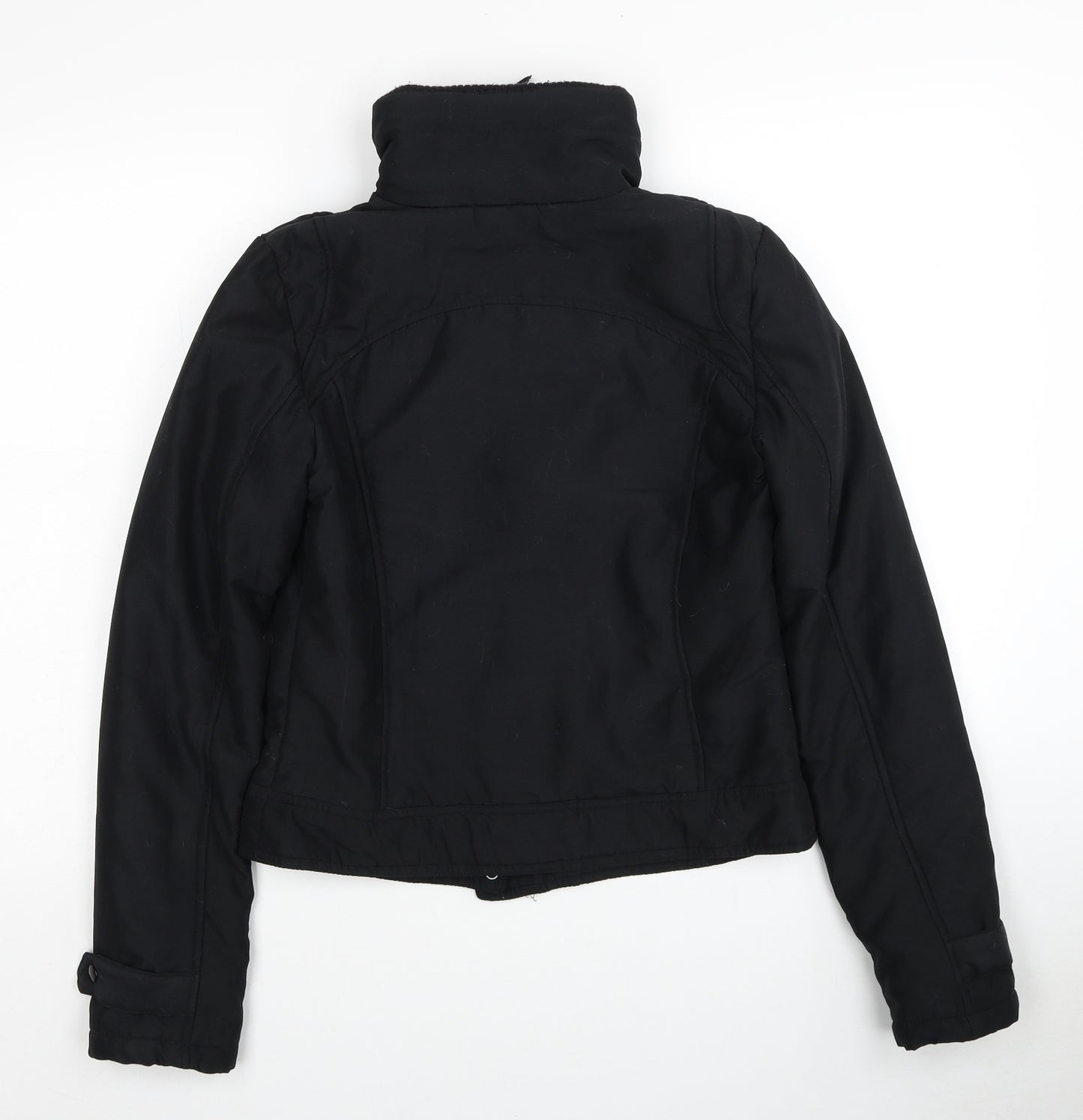 Stradivarius Womens Black Jacket Size M Zip