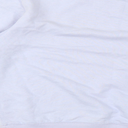 Zara Womens Purple Cotton Pullover Sweatshirt Size S Pullover - Rodeo Drive Beverly Hills