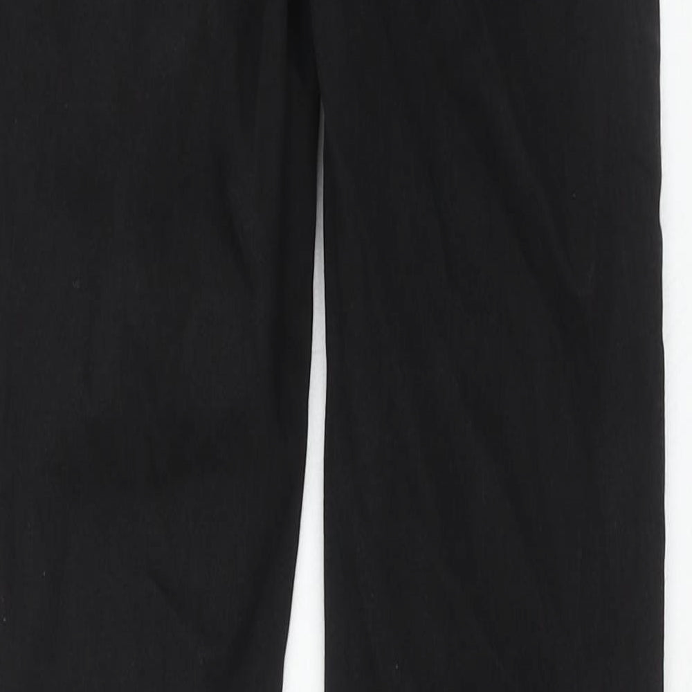 River Island Womens Black Cotton Skinny Jeans Size 8 Regular Zip