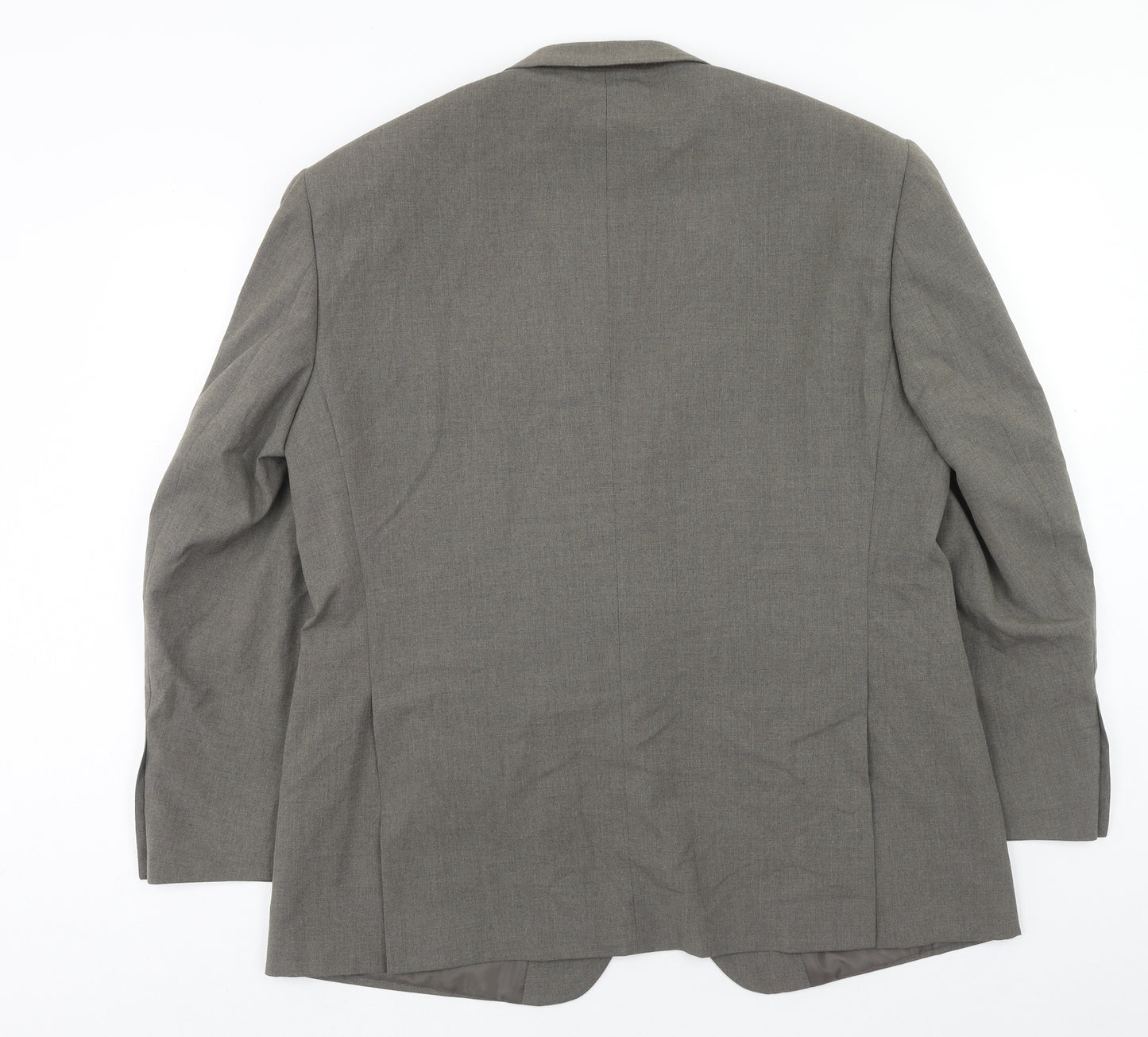 Marks and Spencer Mens Grey Polyester Jacket Blazer Size 42
