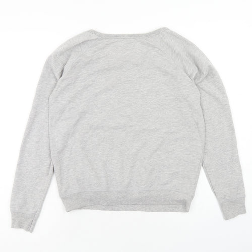 Atmosphere Womens Grey Polyester Pullover Sweatshirt Size 12 Pullover - Day Dreamer
