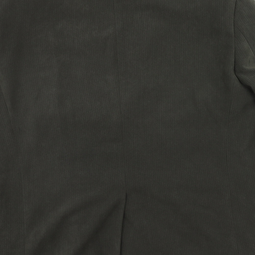 Marks and Spencer Mens Green Polyester Jacket Blazer Size 42