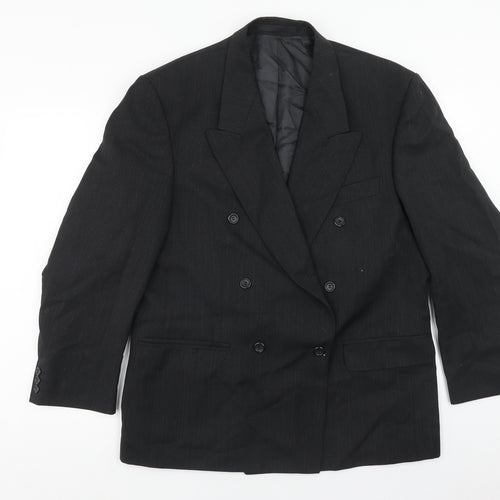 Burton Mens Grey Wool Jacket Blazer Size 42