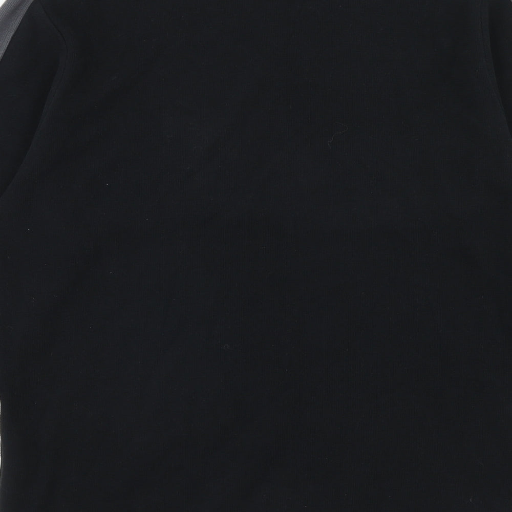Kickers Mens Black Polyester Pullover Sweatshirt Size M