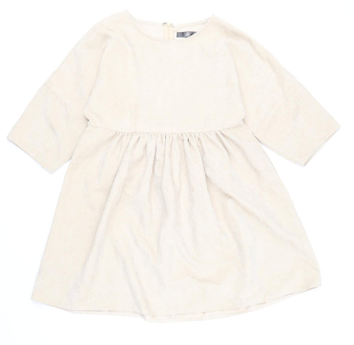 Missguided Womens Beige Polyester A-Line Size 4 Boat Neck Zip