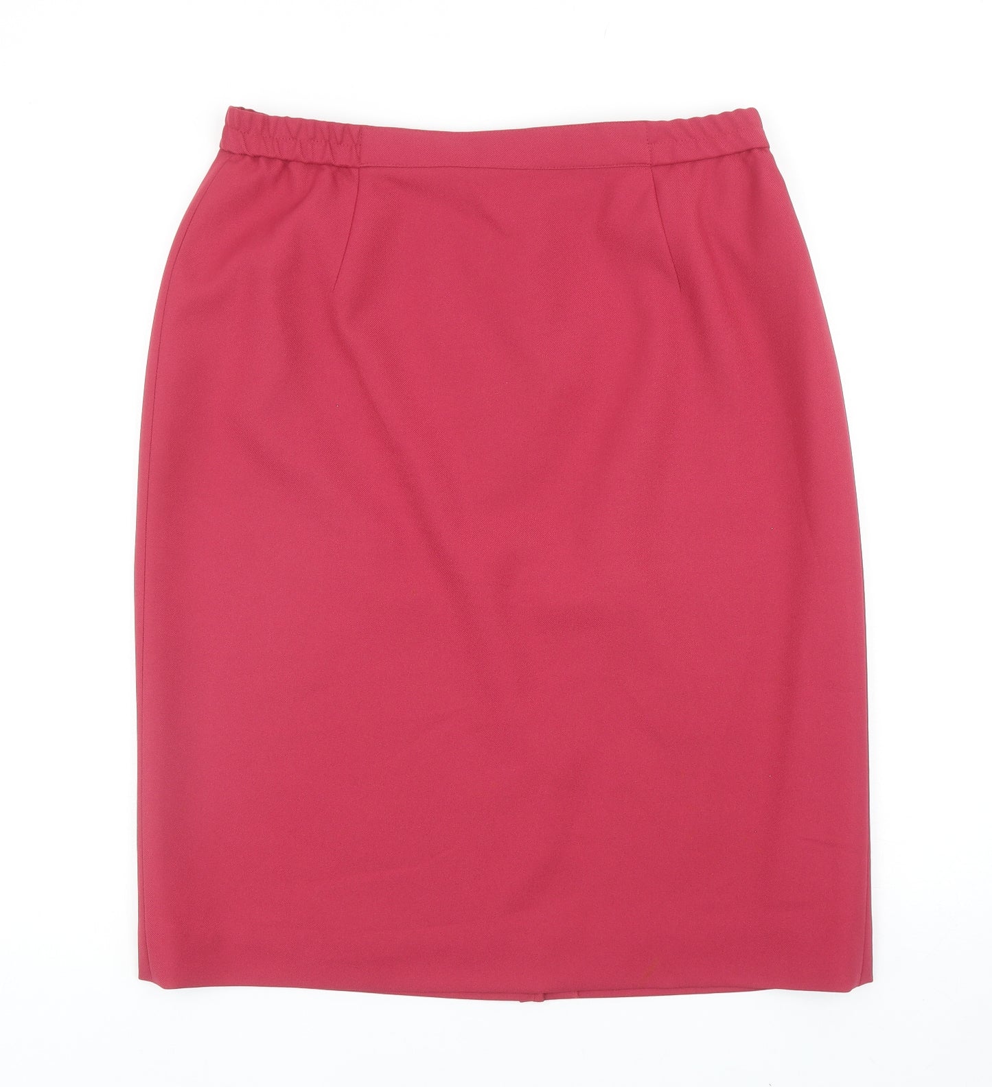 Eastex Womens Pink Polyester Straight & Pencil Skirt Size 18 Button