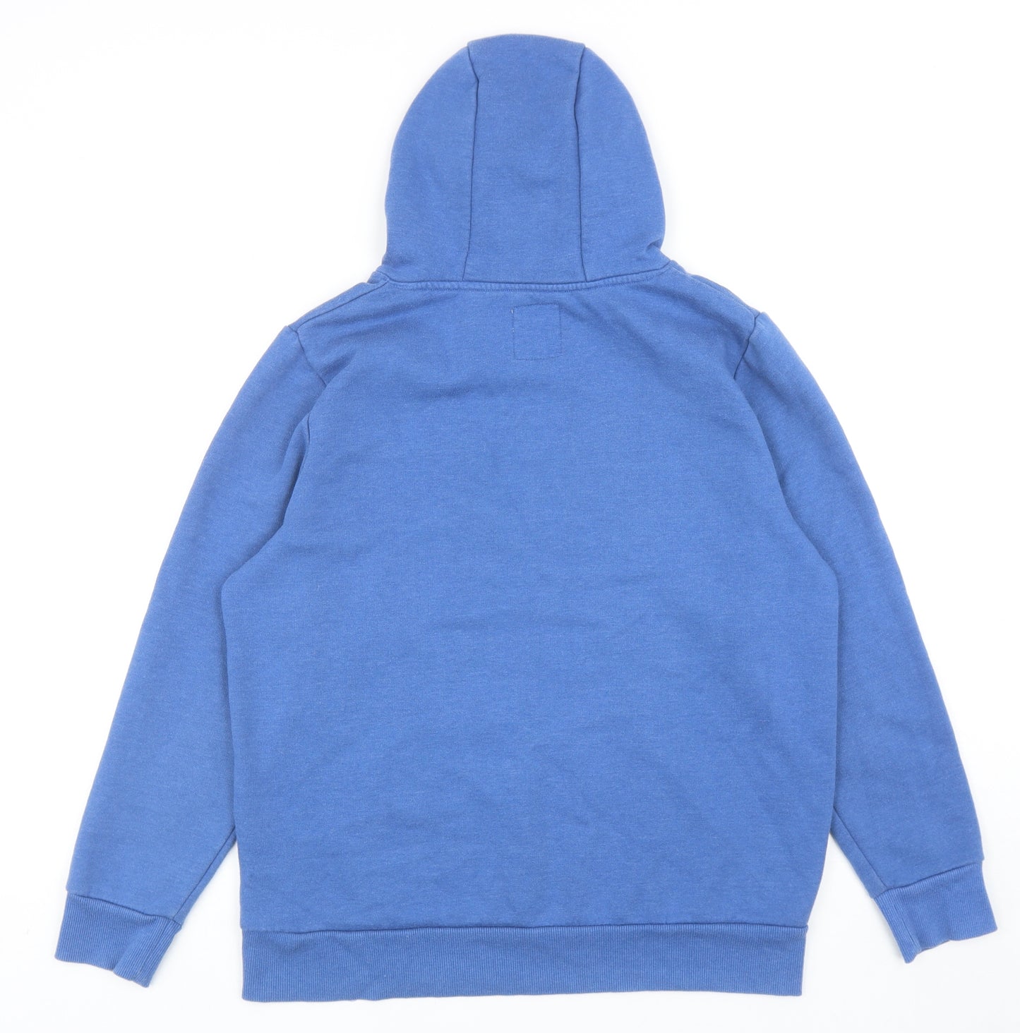 Store Twenty One Womens Blue Cotton Pullover Hoodie Size M Pullover