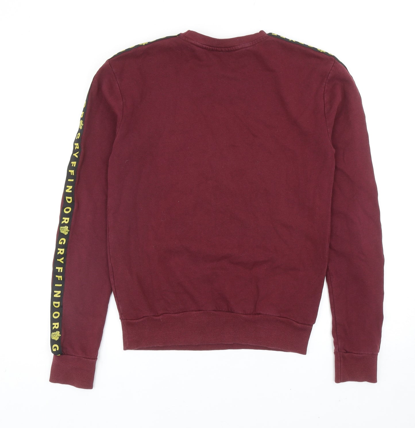 Primark Womens Red Cotton Pullover Sweatshirt Size XS Pullover - Harry Potter Gryffindor