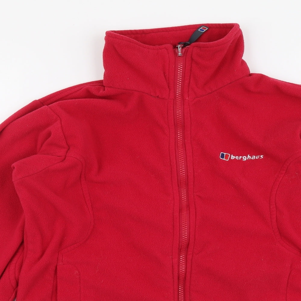 Berghaus Womens Pink Jacket Size 10 Zip
