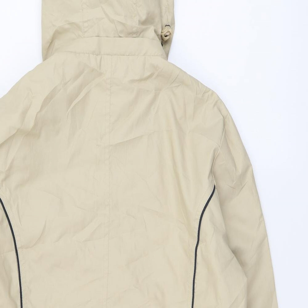 John Lewis Womens Beige Jacket Size 10 Zip