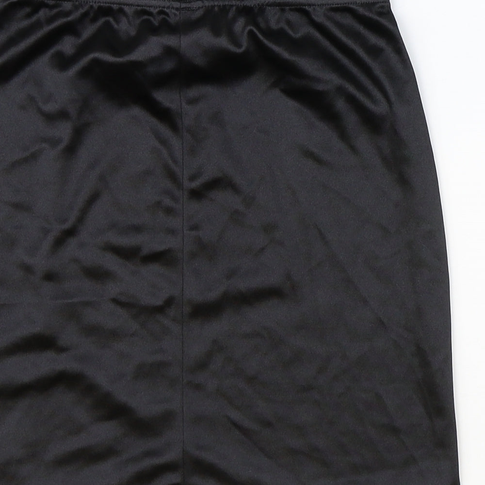 Shein Womens Black Polyester Mini Skirt Size XS