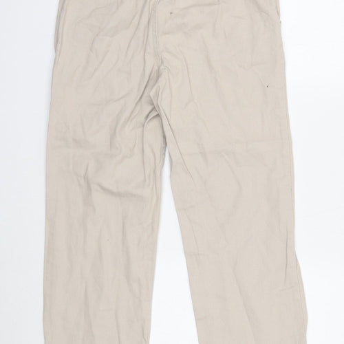 FOREVER 21 Womens Ivory Cotton Straight Jeans Size 26 in Regular Zip