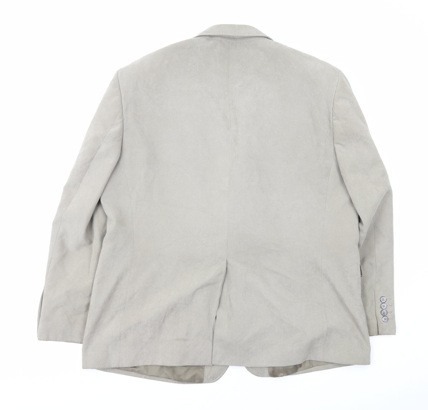 Marks and Spencer Mens Beige Polyester Jacket Blazer Size L