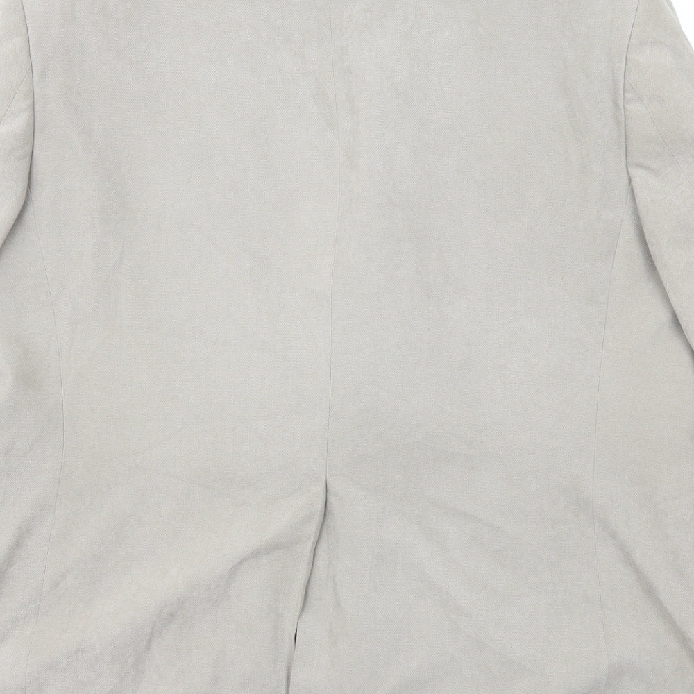 Marks and Spencer Mens Beige Polyester Jacket Blazer Size L